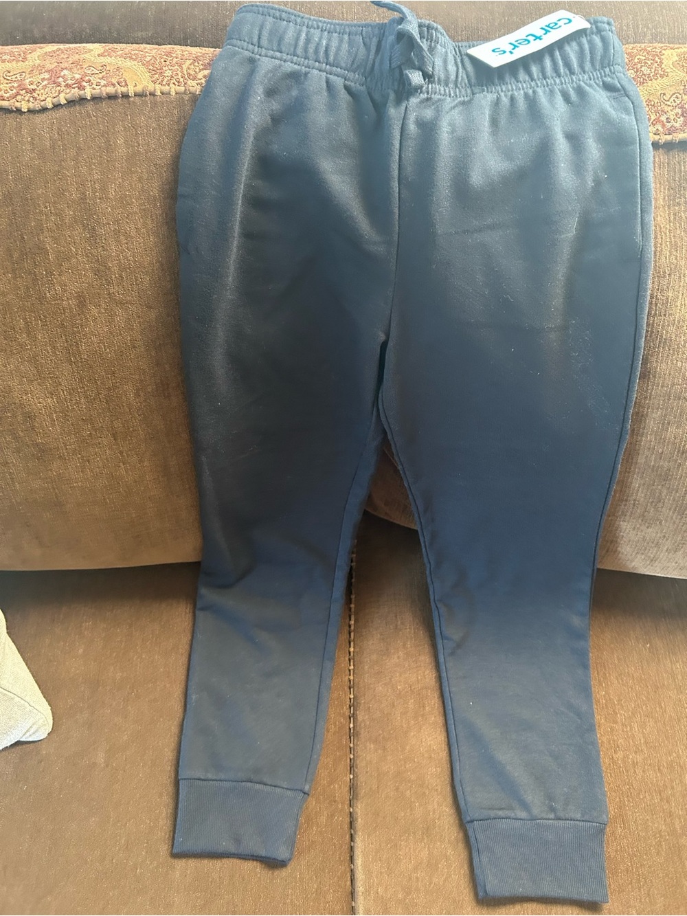 Carter's Boy’s Black Jogger Pants